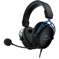 Компьютерная гарнитура HyperX Cloud Alpha S Blue (HX-HSCAS-BL)