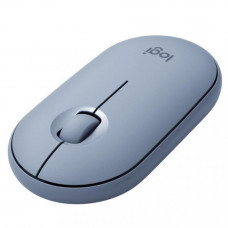 Logitech Pebble M350 Wireless Mouse Blue Grey (910-005719)