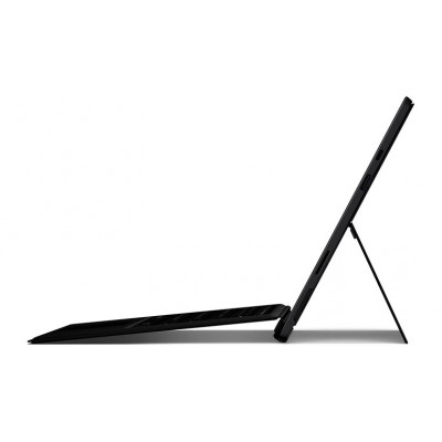 Microsoft Surface Pro 7 Matte Black Bundle with Black Surface Pro Type Cover (QWV-00007)
