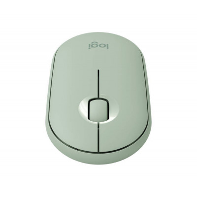 Logitech Pebble M350 Wireless Mouse - Eucalyptus (910-005720)