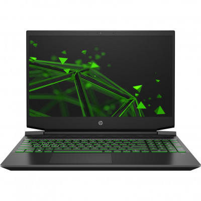 HP Pavilion Gaming 15-dk2023ua Shadow Black/Green Chrome (4F766EA)