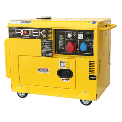 Дизельний генератор ROTEK GD4SS-3-6000-5EBZ 380V 50Hz (3 фази) 5,5 kW (GEN239)