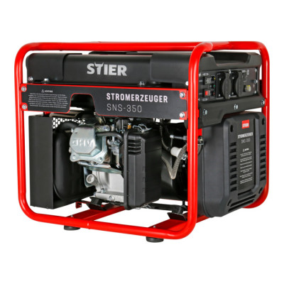 Инверторный бензиновый генератор Stier SNS-350 3,5 kW 69 dB(A)