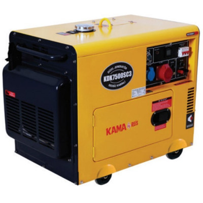 Дизельный генератор KAMA KDK7500SC3