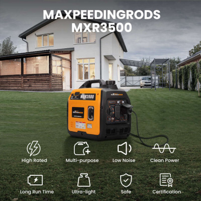 Инверторный бензиновый генератор MaXpeedingRODS MXR3500