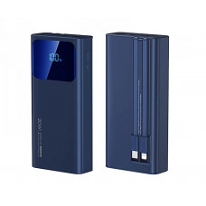 REMAX Voyage Series 20W+22.5W PD+QC Cabled Fast Charging Power Bank 20000mAh RPP-535 Blue
