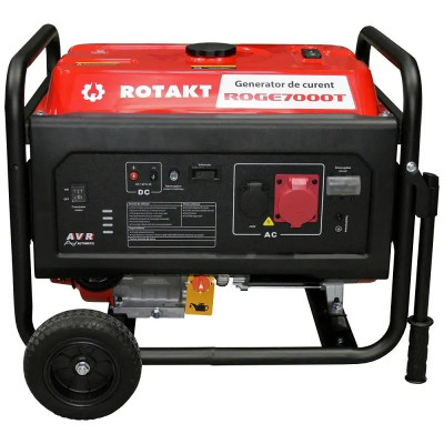 Бензиновый генератор Rotakt ROGE7000T