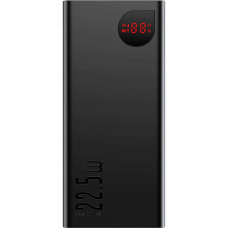 Baseus Adaman Metal Digital Display Quick Charge Power Bank 40000mAh 22.5W Black (PPAD020001)