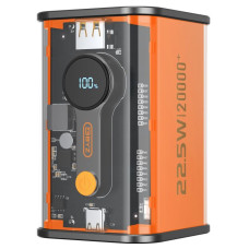 Внешний аккумулятор (Power Bank) BYZ W90 20000mAh Type C PD Orange (BYZ-W90-O)
