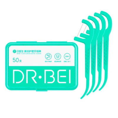 Зубна нитка Xiaomi DR. BEI Dental Floss BOX (50 шт.)
