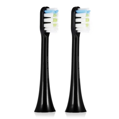 Змінні насадки Xiaomi Toothbrush Head For Soocare Brushtooth (2PCS/SET) Black