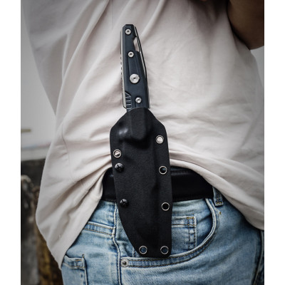 Нож туристический Xiaomi HX Outdoors Heavy Armor Tactical Straight Knife Black (D-220A)