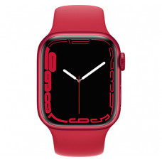 Apple Watch Series 7 GPS 41mm PRODUCT RED Aluminum Case With PRODUCT RED Sport Band (MKN23)