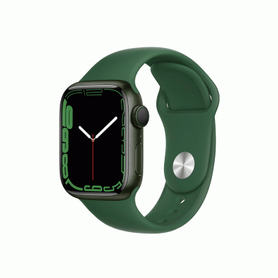 Apple Watch Series 7 GPS 41mm Green Aluminum Case With Green Sport Band (MKN03)