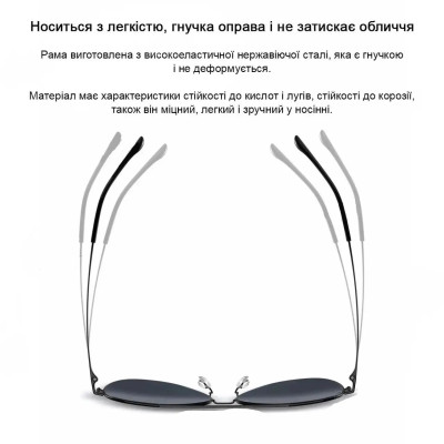 Очки Xiaomi Mijia Nylon Polarized Sunglasses Gray (BHR7440CN)