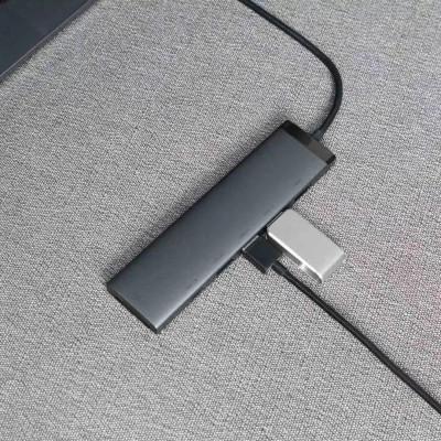 USB Хаб Xiaomi Miwu Type-C docking station HUB [7-in-1] PD100W+USB3.0*3+HDMI+TF+SD (MWCMA01/3133822)