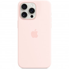 Apple iPhone 15 Pro Silicone Case with MagSafe - Light Pink (MT1F3) Copy