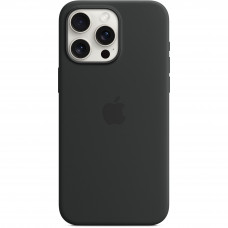 Apple iPhone 15 Pro Silicone Case with MagSafe - Black (MT1A3) Copy