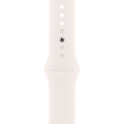 Apple Watch Series 10 GPS 42mm Rose Gold Alu. Case w. Light Blush Sport Band - M/L (MWWJ3)