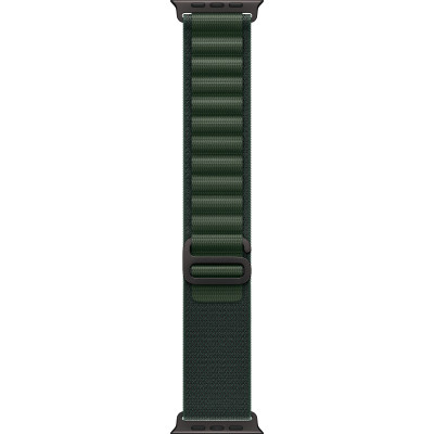 Apple Watch Ultra 2 GPS + Cellular 49mm Black Titan. Case w. Dark Green Alpine Loop - Large (MX4T3)