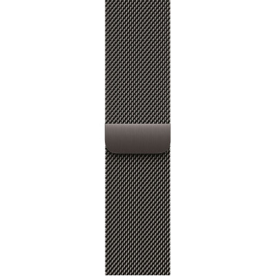 Apple Watch Series 10 GPS + Cellular 46mm Slate Titanium Case w. Slate Milanese Loop - M/L (MWYW3)