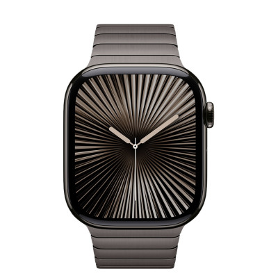 Apple Watch Series 10 GPS + Cellular 46mm Slate Titanium Case w. Slate Link Bracelet (MX173+MXMK3)