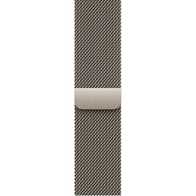 Apple Watch Series 10 GPS + Cellular 46mm Natural Titanium Case w. Natural Milanese Loop - M/L (MWYC3)