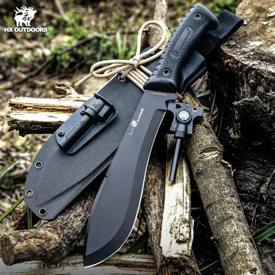 Мачете Туристический Xiaomi HX Outdoors Willow Leaf Machete Black (TD-02/230412050274)