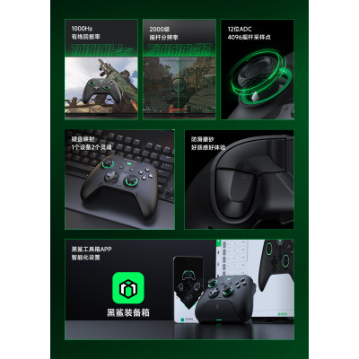 Джойстик Xiaomi Black Shark Magic Wireless Game Controller Black (BHR8152CN)