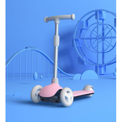 Самокат-Кикборд Xiaomi Mi Rabbit children's Scooter Pink (FBC4017CN)