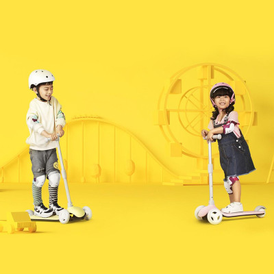 Самокат-Кикборд Xiaomi Mi Rabbit children's Scooter Pink (FBC4017CN)