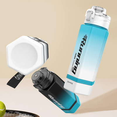 Бутылка для воды Xiaomi Quange Full sports cup black and White Tritan 780Ml Water Cup (697222976470)