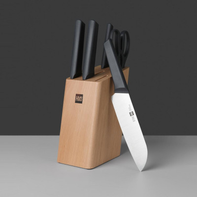 Набор Кухонных Ножей Xiaomi HuoHou Kitchen Knife Set Youth Edition 6pcs (3024900/HU0057)