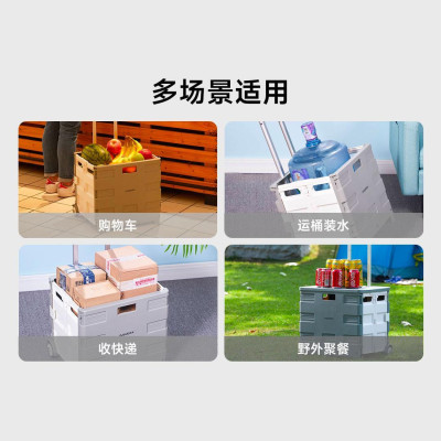 Тележка Xiaomi Youpin Maiwei Unfolded Storage Trolley Case Gray 55L (3148108)