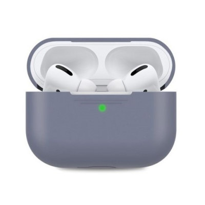 Силиконовый чехол EGGO для AirPods 4 - lavender gray