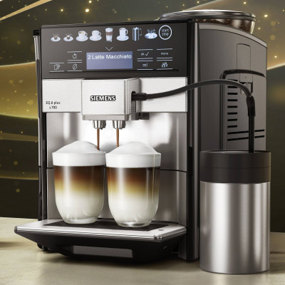 Кофемашина автоматическая Siemens EQ.6 Plus S700 TE657M03DE