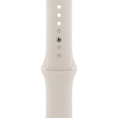 Apple Watch SE 2 GPS 44mm Starlight Aluminium Case with Starlight Sport Band M/L (MRE53)