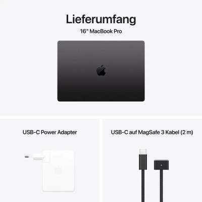 Apple MacBook Pro 16" Late 2024 Space Black (Z1FT000D4)