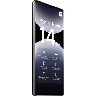 Xiaomi Redmi Note 14 Pro 8/128GB Midnight Black EU