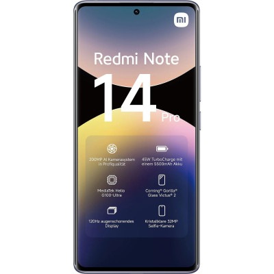 Xiaomi Redmi Note 14 Pro 12/256GB Aurora Purple EU