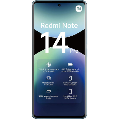 Xiaomi Redmi Note 14 Pro 12/256GB Ocean Blue EU