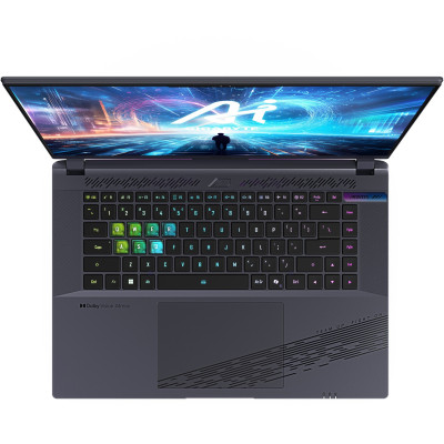 GIGABYTE Aorus 16X 9SG 2024 Midnight Gray (AORUS 16X 9SG-43UAC54SH)