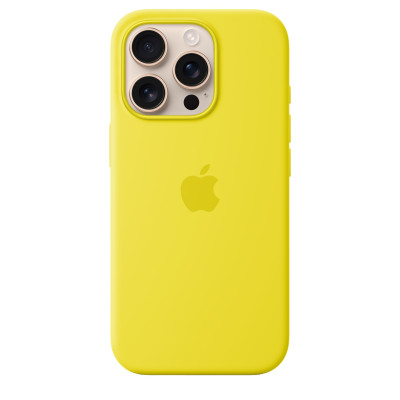 Apple iPhone 16 Pro Silicone Case with MagSafe - Star Fruit (MYYQ3) Copy