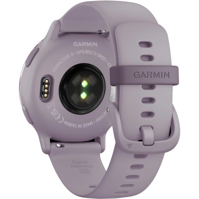 Garmin vivoactive 5 Metallic Orchid Aluminum Bezel with Orchid Case and Silicone (010-02862-13/53)
