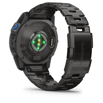Garmin D2 Mach 1 Pro with Vented Titanium Bracelet (010-02804-80/81)
