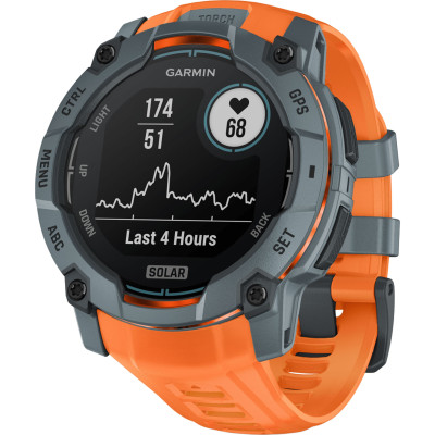 Garmin Instinct 3 50mm Solar Twilight with Solstice Band (010-02935-01)