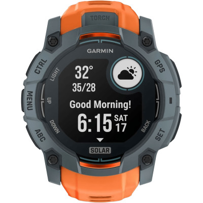 Garmin Instinct 3 50mm Solar Twilight with Solstice Band (010-02935-01)