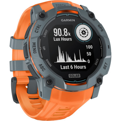 Garmin Instinct 3 50mm Solar Twilight with Solstice Band (010-02935-01)