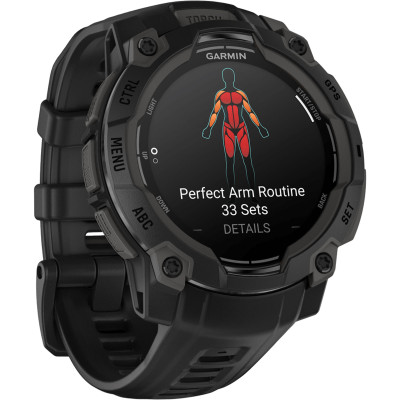 Garmin Instinct 3 45mm AMOLED Black with Black Band (010-02936-00)