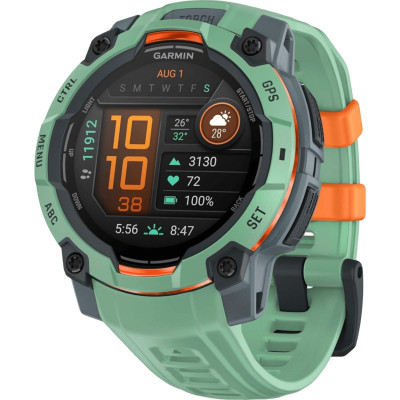 Garmin Instinct 3 45mm AMOLED Neo Tropic with Neo Tropic Band (010-02936-01)
